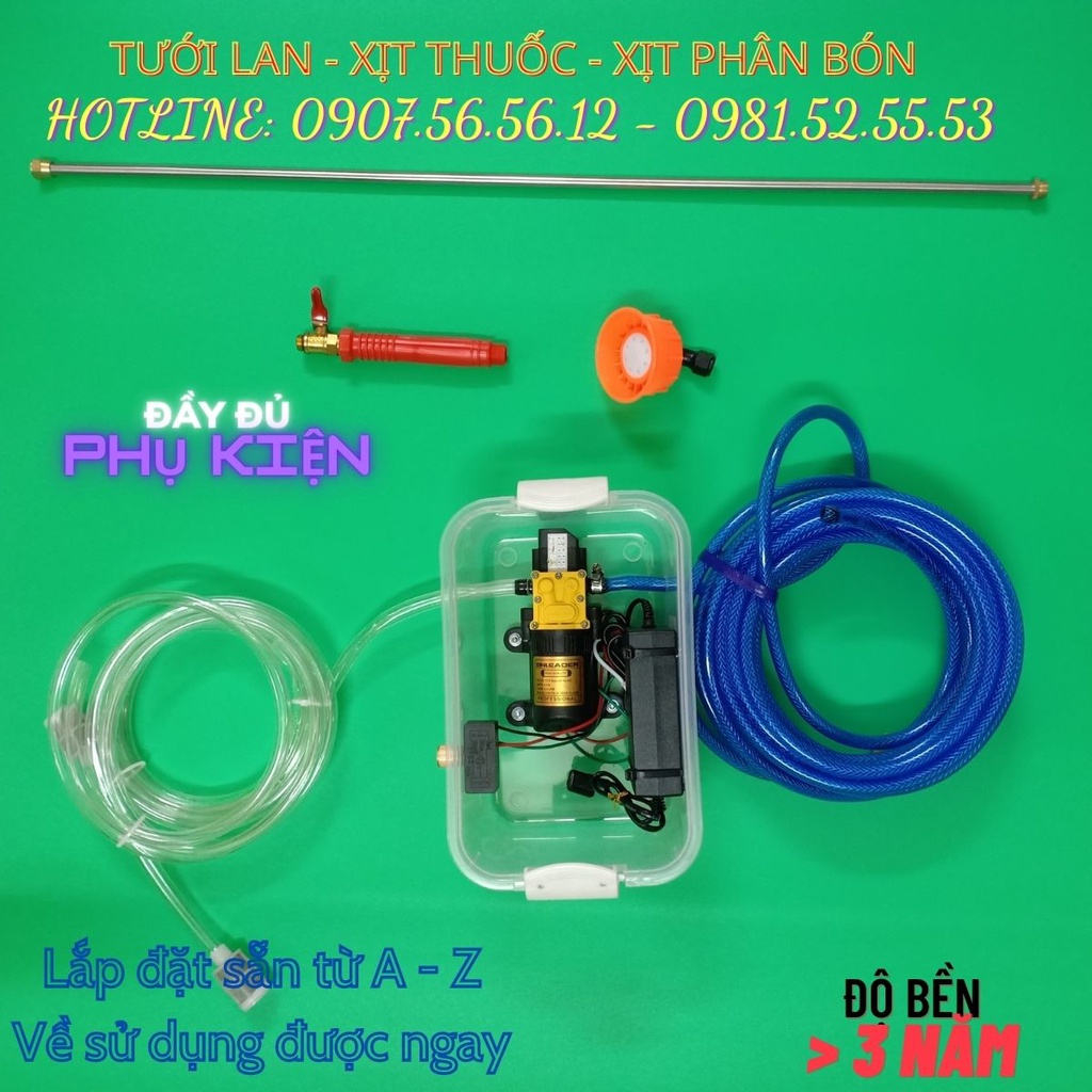 Bộ Phun Tưới Lan và Cây cảnh Đa Năng T111 tưới cây, phun thuoc, phun sương