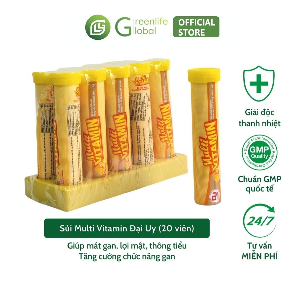 Sủi Multivitamin Đại Uy - Tăng cường sức đề kháng, giải độc cơ thể