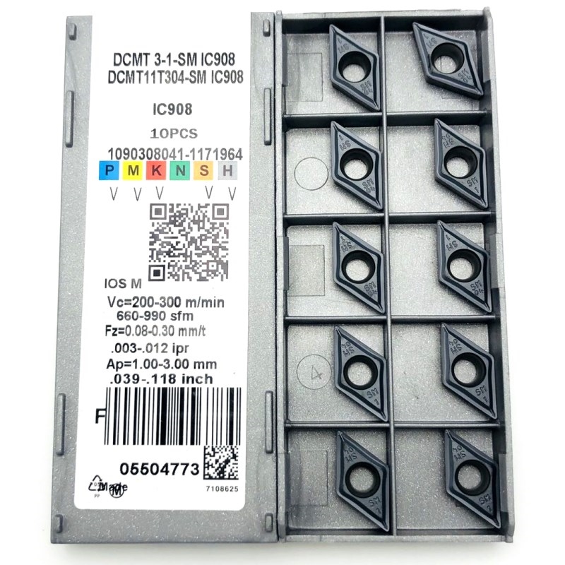 【HOT】✧♙℡  DCMT11T304 DCMT11T308 IC907 IC908 internal turning tool dcmt 11t304 carbide insert lathe