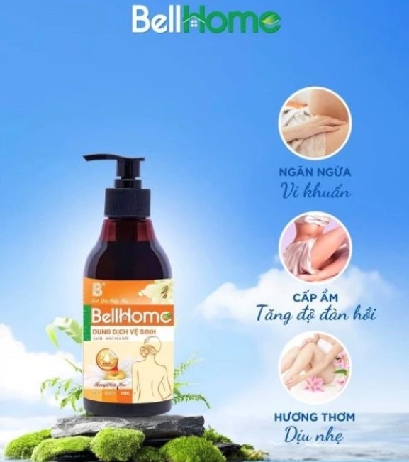 Dung dịch vệ sinh phụ nữ thảo dược công nghệ sinh học Bell Home 250gr