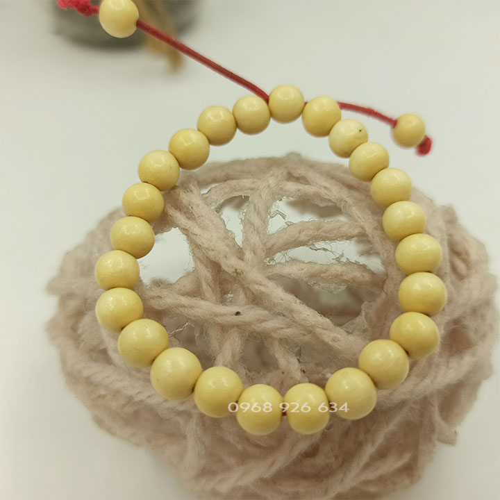 Vòng dâu tằm đeo tay cho bé -Loại sáng màu