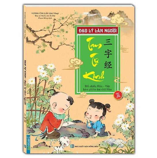 Sách - Tam tự kinh (bản màu) 85k