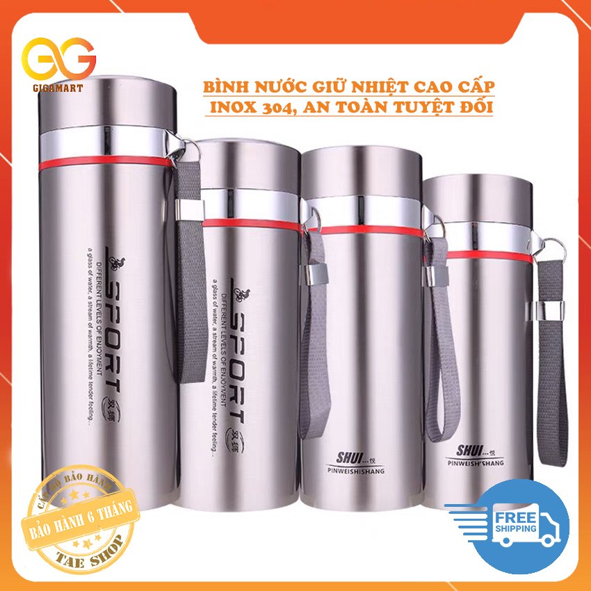 [HÀNG CAO CẤP]Bình Giữ Nhiệt Inox 304, có lõi lọc trà, dụng tích 1200 ml Giữ Nhiệt Tối Ưu Hơn 8H Mã C90