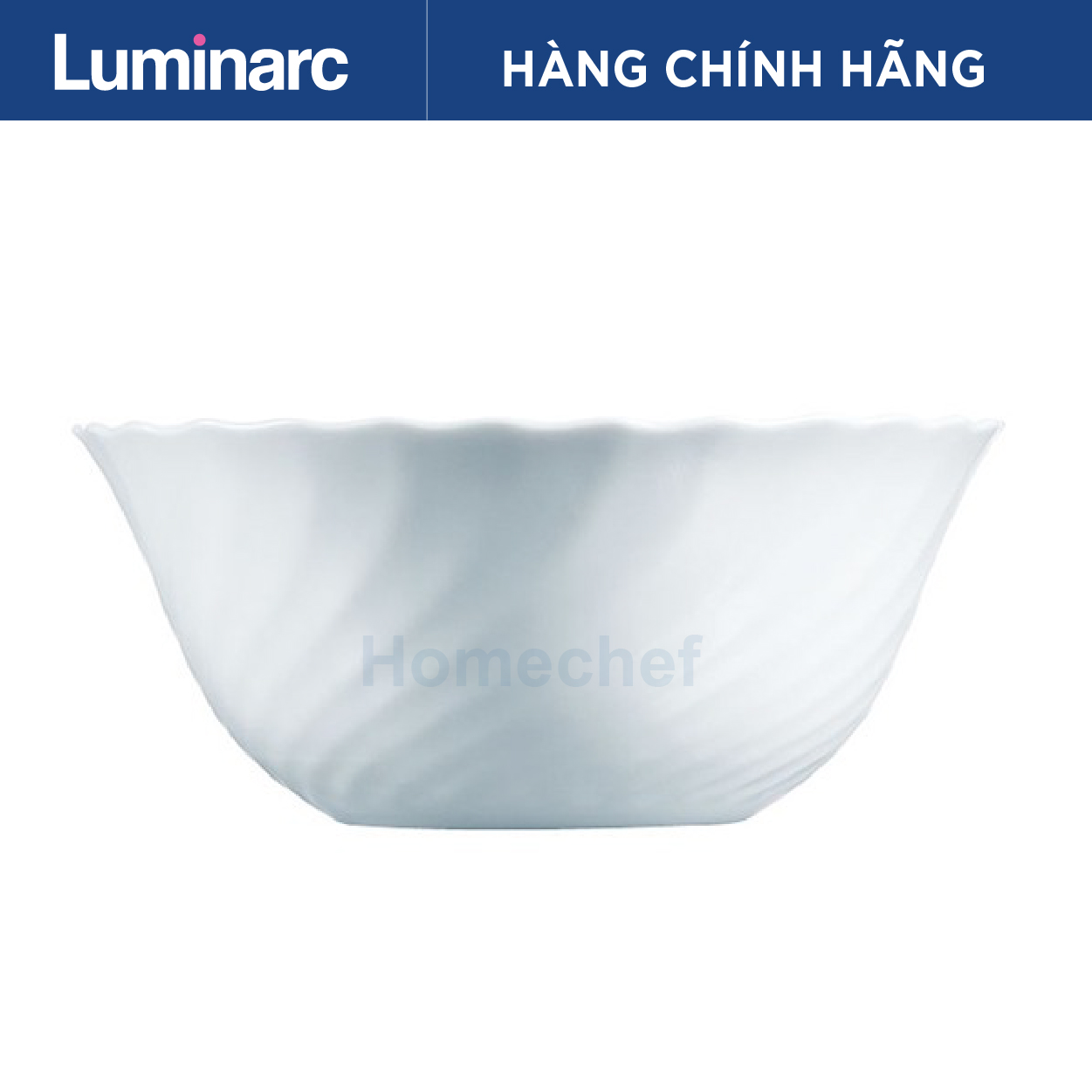 Bát tô thủy tinh Luminarc 18cm  Trianon 54435 làm bằng thủy tinh an toàn sức khỏe, dùng được lò vi sóng và máy rửa bát, hàng chuẩn chính hãng