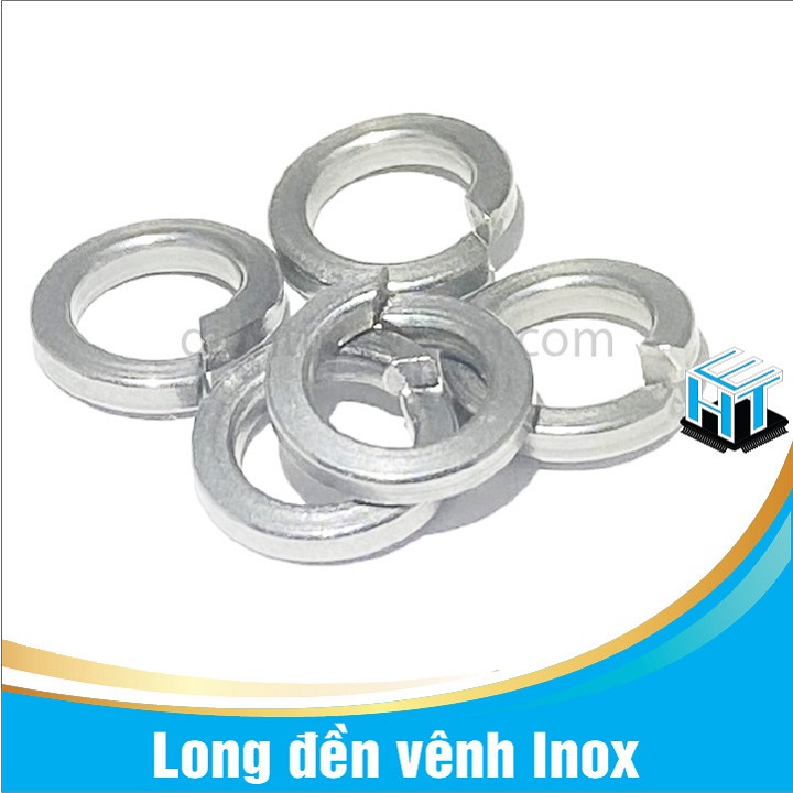 Combo 50 con long đền vênh inox các loại m3,m4,m5,m6,m8
