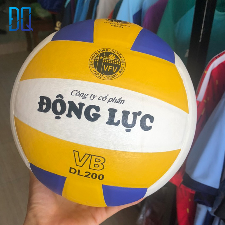 Qủa bóng chuyền ĐỘNG LỰC DL200 chính hẵng - Tặng kèm kim bơm bóng và túi lưới đựng bóng