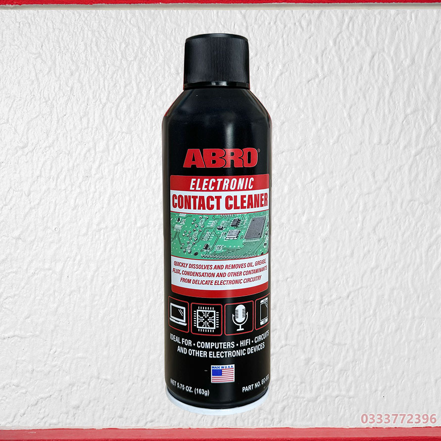 Vệ sinh mạch điện tử Abro Electronic Contact Cleaner 163g