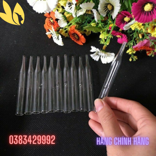 Ống hút mụn thủy tinh, ống hút dầu dành cho máy 5 in 1 spa- máy hút mụn phun sương
