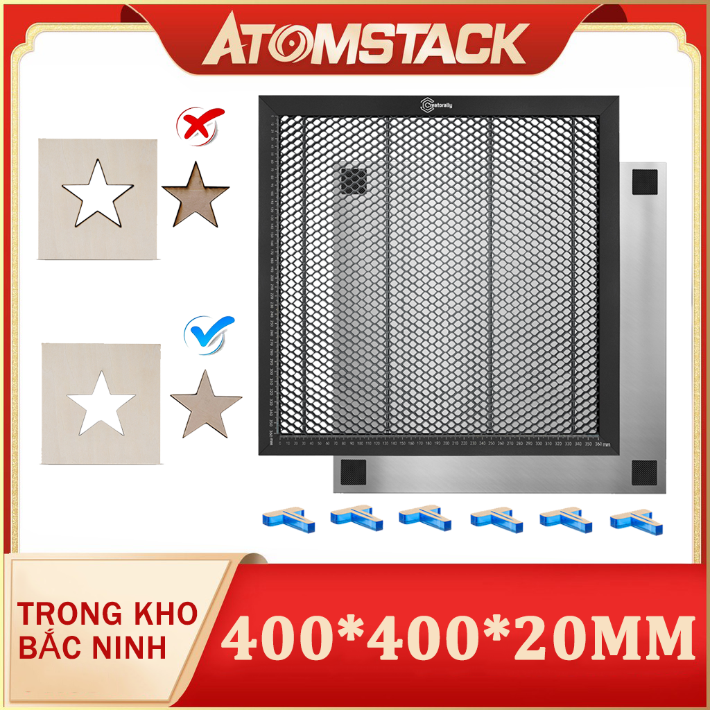 Bàn làm việc tổ ong 40022mm cho máy khắc laser CO2