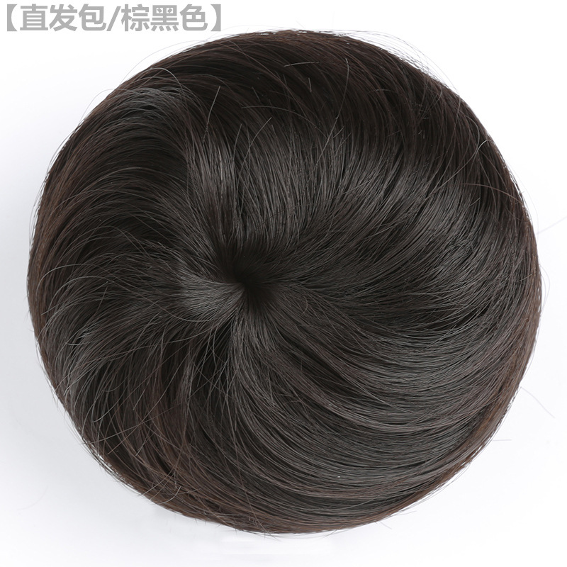 (NHIỀU MÀU) Búi Tóc Giả Mượt Siêu TRẻ TRUNG - 4 MÀU