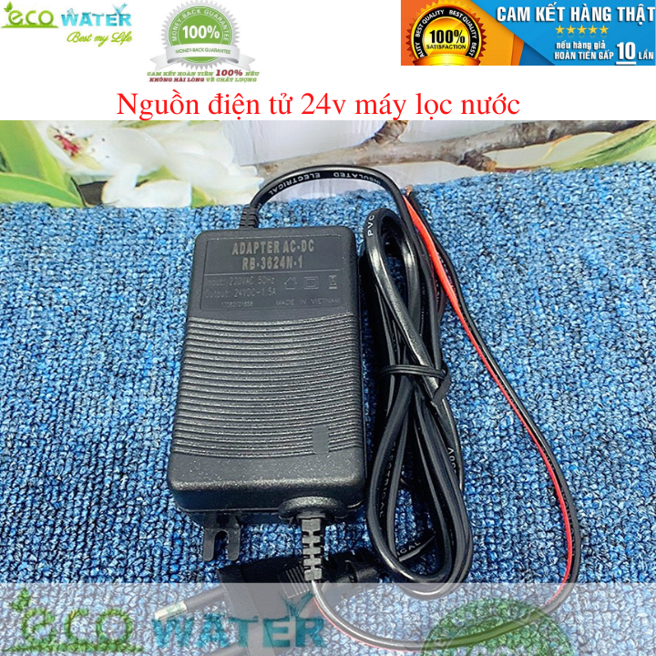 Nguồn điện tử 24v máy lọc nước - tặng kèm dây phi 6 - econdt0025