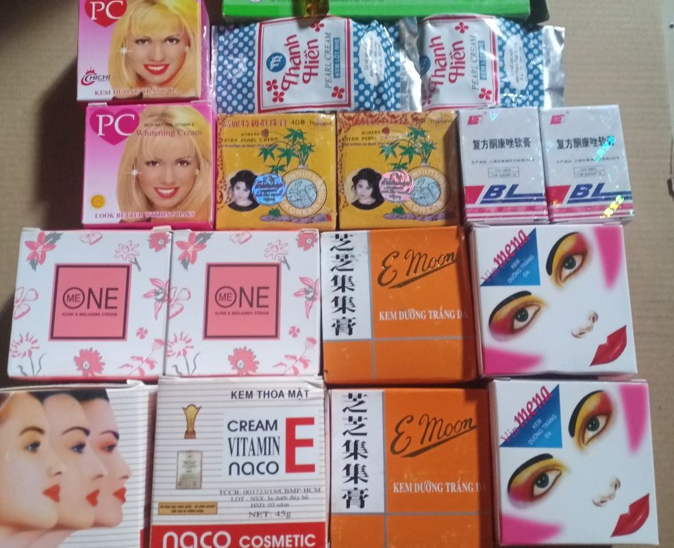 Combo 2 Kem Pc kem Sâm Vàng Thanh Hiền Nám BL kem me One ,Emon, Mena , Vitamine Naco ,1vitamin V-C