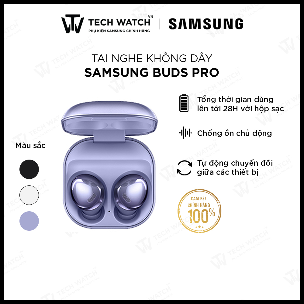 Tai nghe Samsung Galaxy Buds Pro Hành Chính Hãng - TechWatchVN