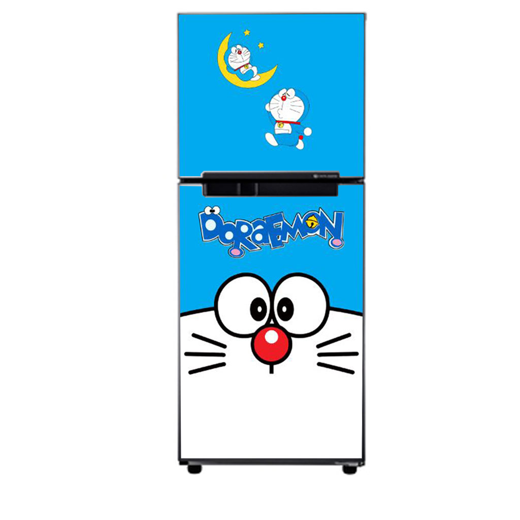 [HCM]Decal dán trang trí tủ lạnh Doraemon Mẫu 2