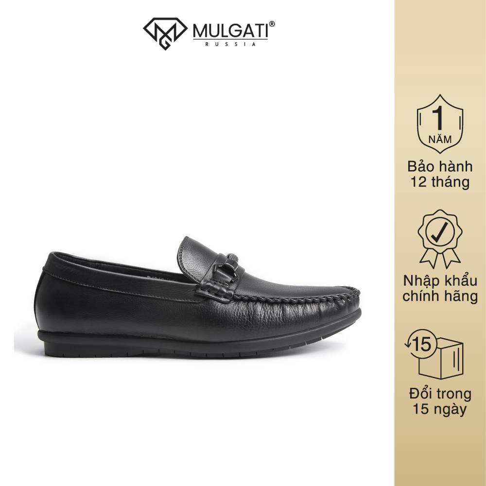 Giày lười nam da mulgati driving loafer - f1816
