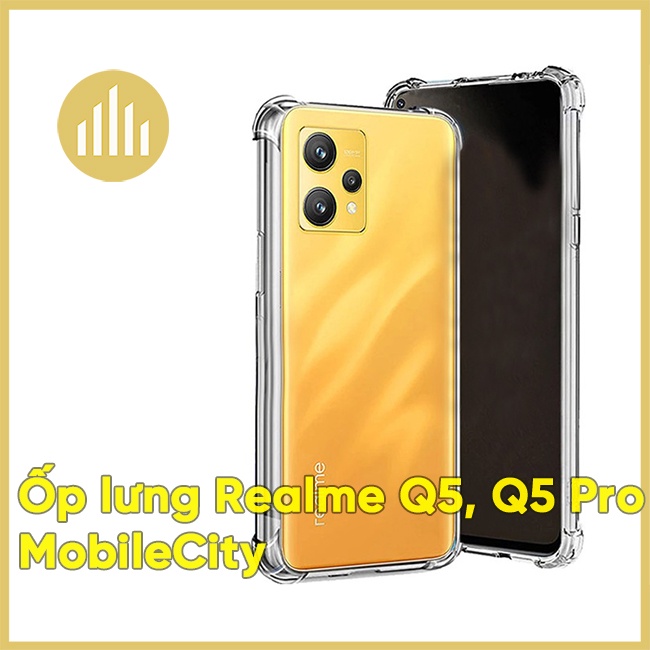 Ốp lưng realme q5, q5 pro - silicone trong suốt, chống sốc, xundd - giá rẻ tại hà nội, đà nẵng, tp.hcm