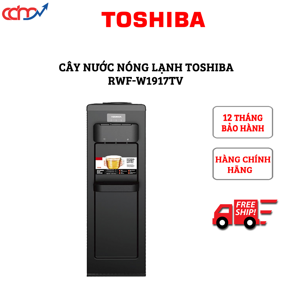 Cây nước nóng lạnh Toshiba RWF-W1917TV - Hàng chính hãng - Cung cấp nước nóng, lạnh nhanh
