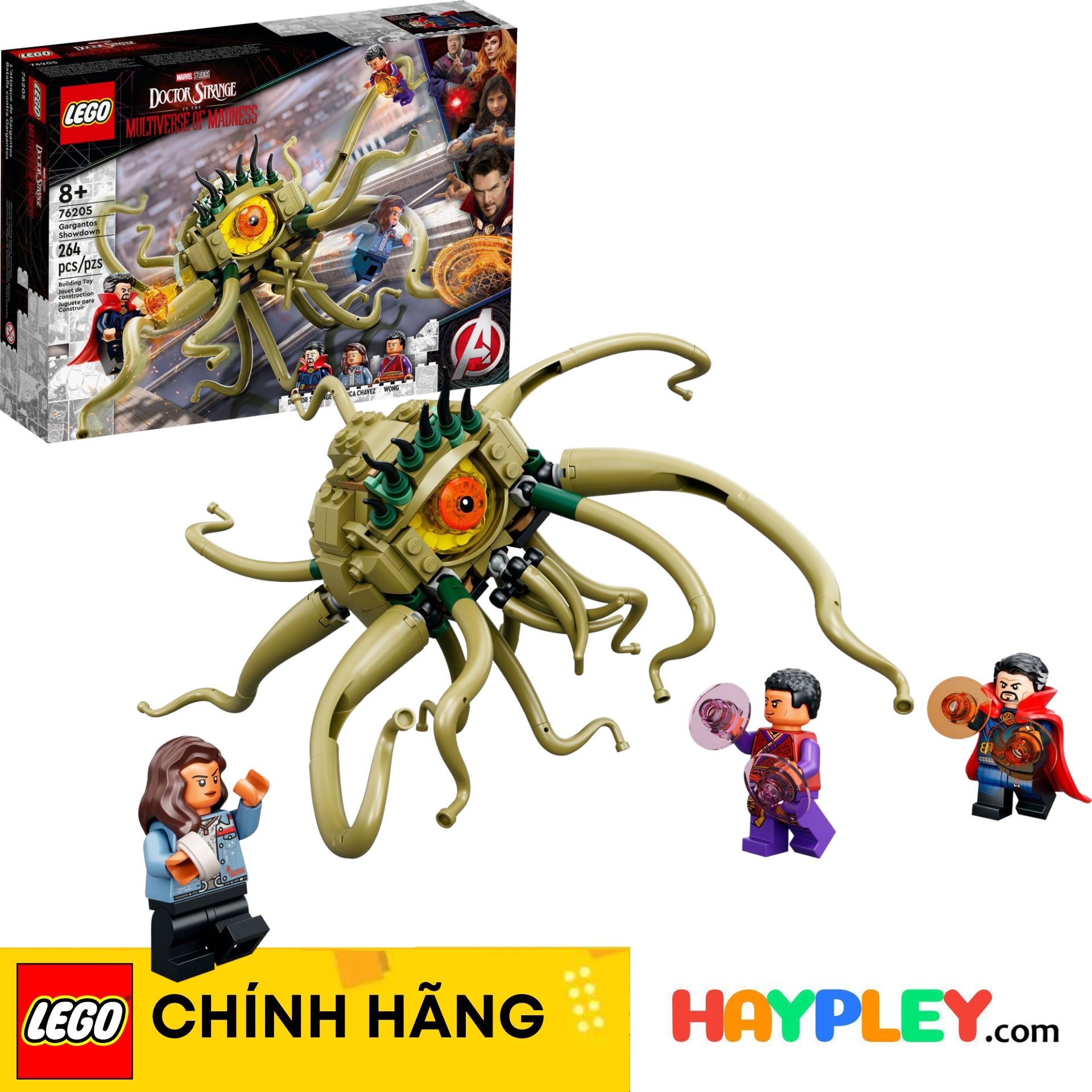 Lego marvel 76205 doctor strange: đại chiến bạch tuộc khổng lồ - haypley