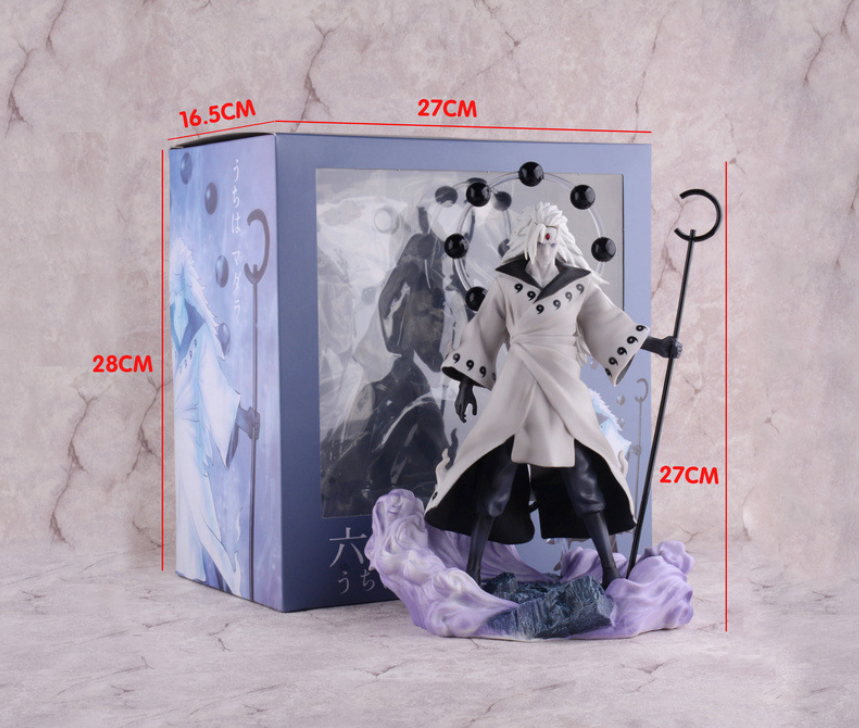 Mô hình Naruto Mô hình Uchiha Madara lục đạo 27CM