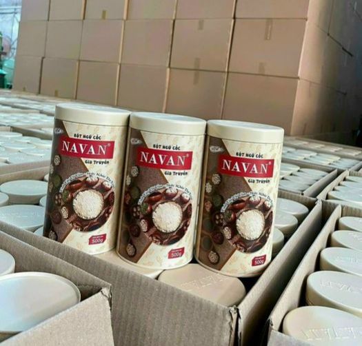Bột ngũ cốc gia truyền 7 vị navan 500g/hộp date mới