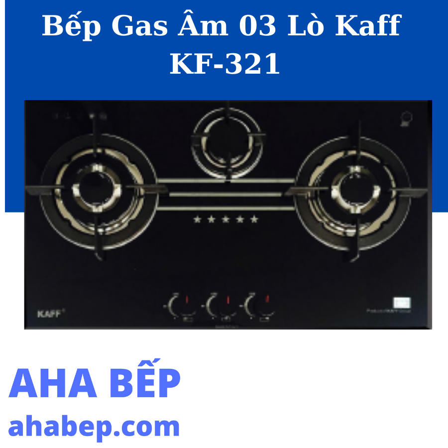 Bếp gas âm kaff kf-321 - hàng chính hãng
