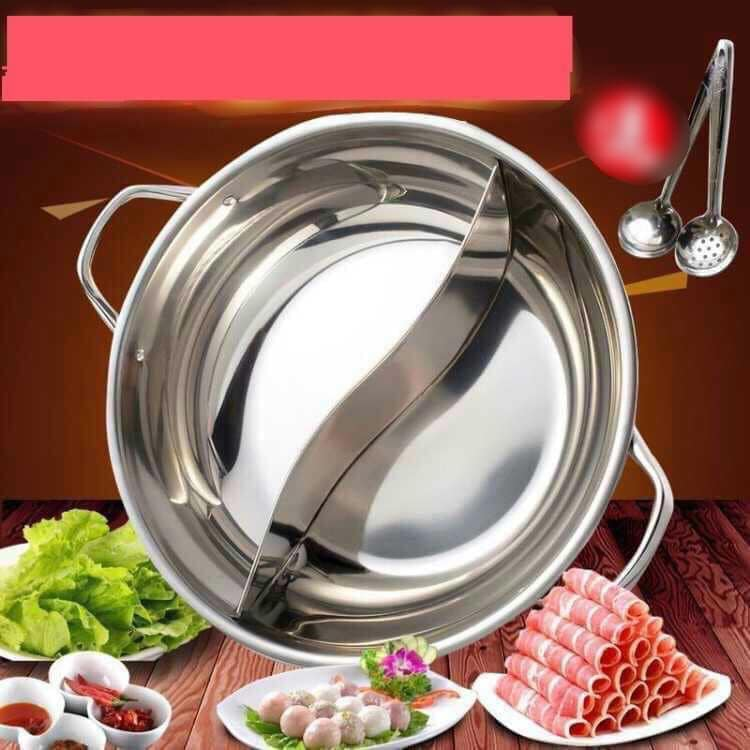 [HCM]Nồi lẩu inox 2 ngăn Hotpot 32 cm [CHẤT LƯỢNG CAO] NỒI LẨU INOX HOTPOT 2 NGĂN 30 CMNồi lẩu inox 2 ngăn Hotpot 30 cm | giá rẻ tạiNồi lẩu inox 2 ngăn Hotpot 30 cm tiện dụng - Bán buôn siêu rẻ