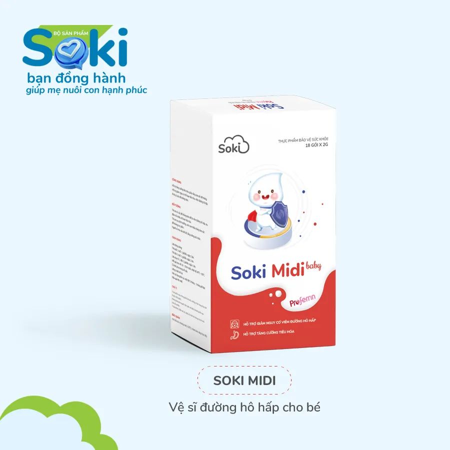 SOKI MIDI BABY - TĂNG ĐỀ KHÁNG TỰ NHIÊN