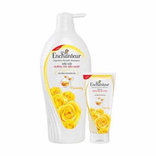 Dầu gội Enchanteur Charming 650g tặng dầu xả 170 ml
