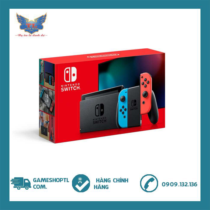 [HCM][TRẢ GÓP 0%] Máy Chơi Game Nintendo Switch With Neon-v2- New model