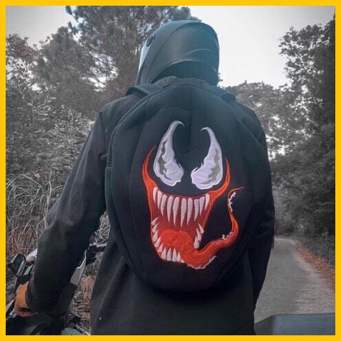 Balo VENOM đi học - đi du lịch cỡ lớn - đựng vừa mũ bảo hiểm