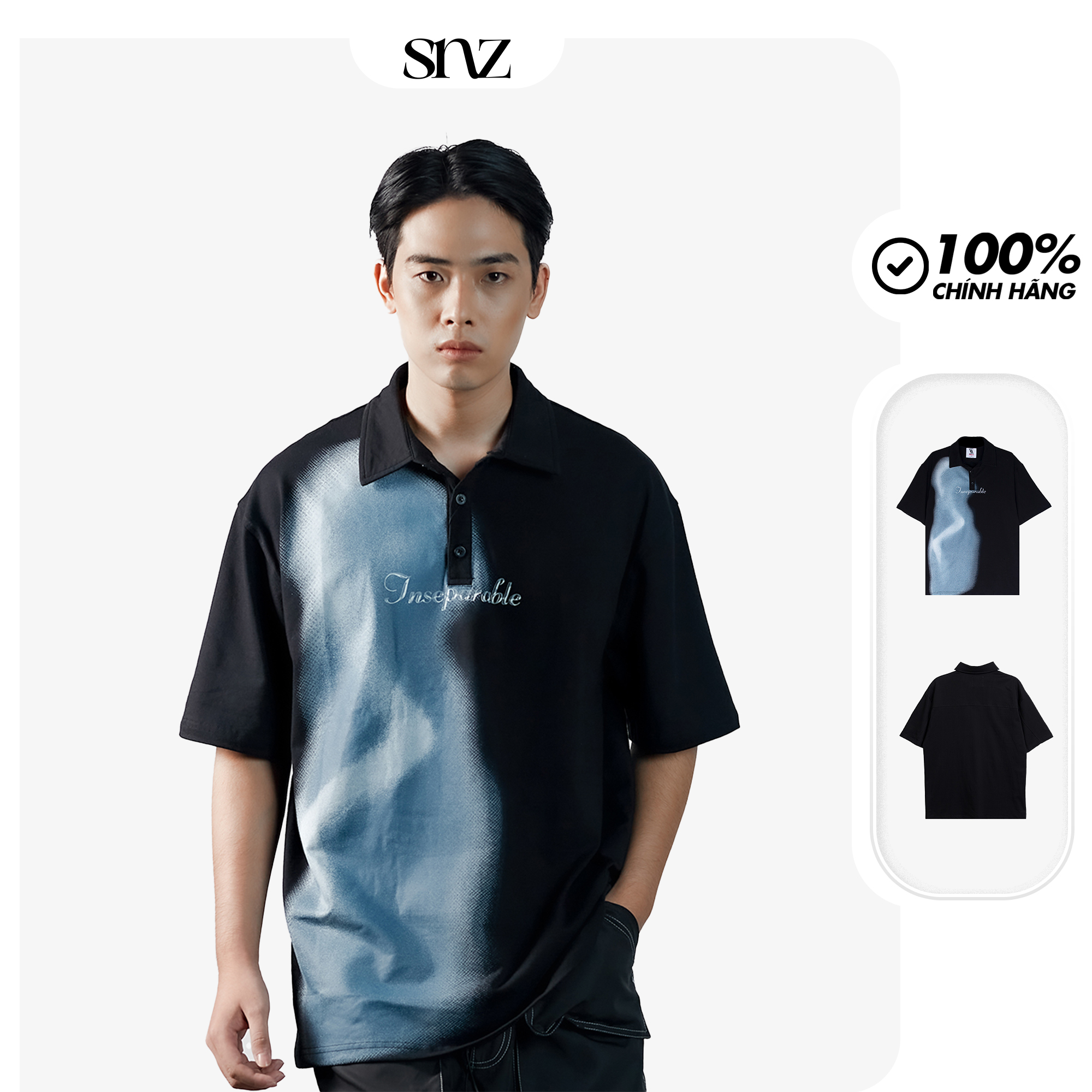 Áo thun Polo nam cổ bẻ vải Cotton chuẩn form SNAZZY
