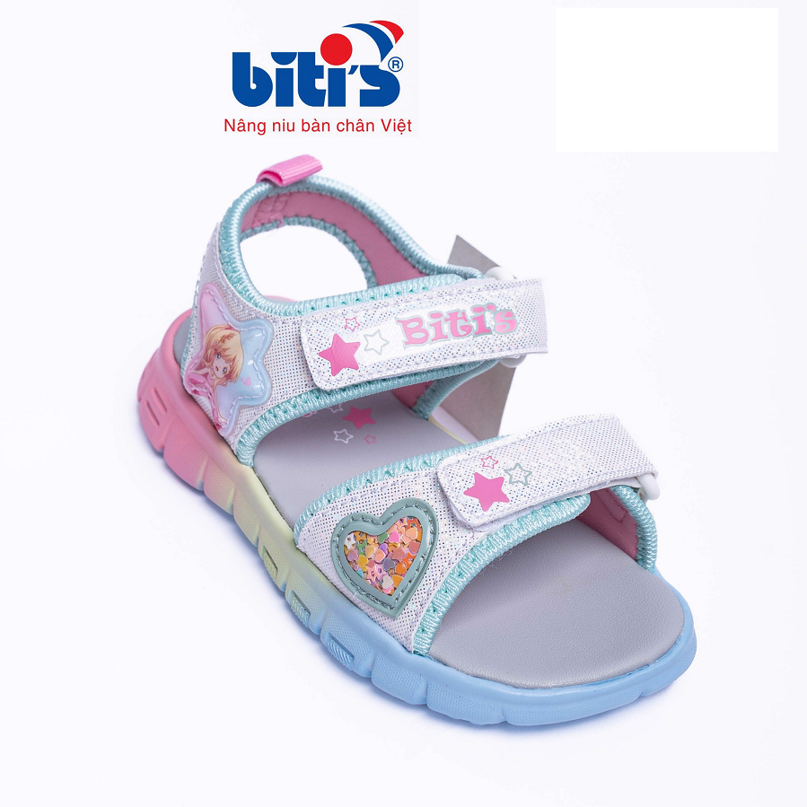 Sandal biti's bé gái beg001000trg đế eva siêu nhẹ size