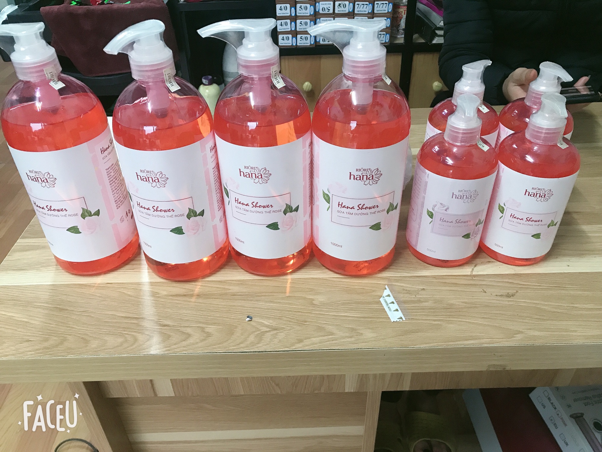 SỮA TẮM RIORI HANA SHOWER GEL ROSE