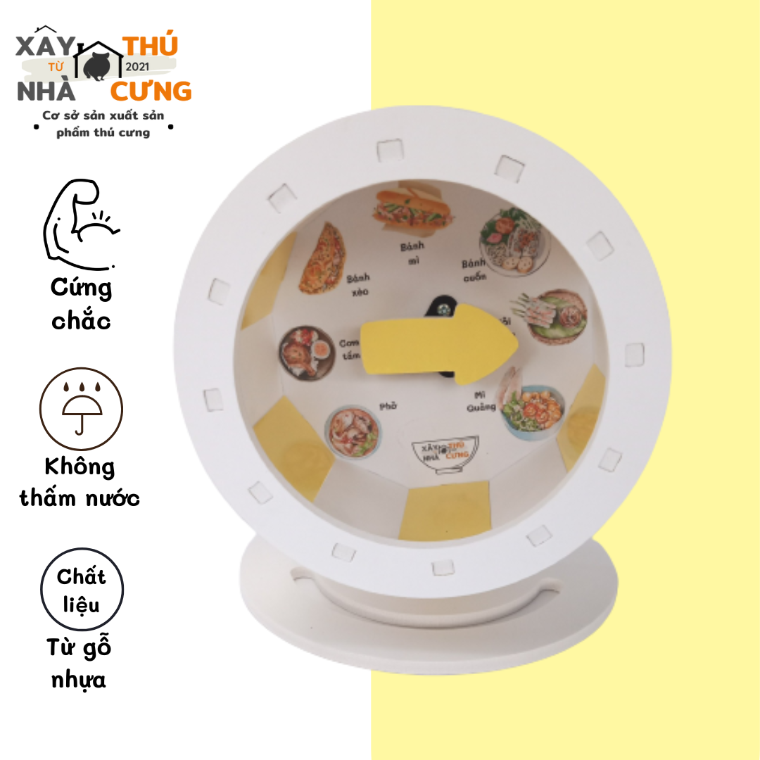 Wheel chạy hamster không đế gắn lồng đủ loại size từ 13cm - 21cm - XNTC52