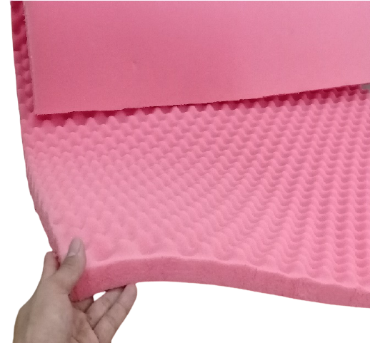 2 TẤM MÚT TIÊU ÂM CÁCH ÂM HÌNH TRỨNG NHIỀU MÀU - Kích Thước 1M6 X1M.Dày 3cm. Được chọn màu