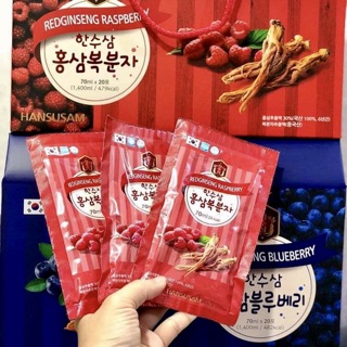 NƯỚC CHIẾT XUẤT HỒNG SÂM PHÚC BỒN TỬ - DINH DƯỠNG VÀNG CHO SỨC KHỎE - 100% Nhập Khẩu Từ Hàn Quốc