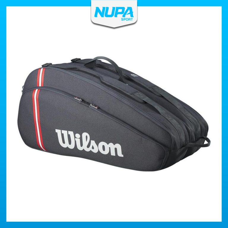 Túi Tennis Wilson Tour 12PK Racket Black 2025 – WR8037301001