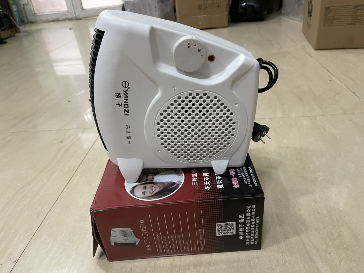 Quạt sưởi 2 chiều làm nóng, làm mát siêu hiệu quả 1000w