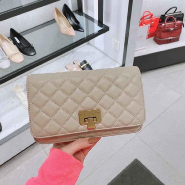 [HCM]Túi mini chần ô đeo chéo khóa gập mẫu mới nhất hàng đẹp xịn 259k sale còn 159k TXNCK05