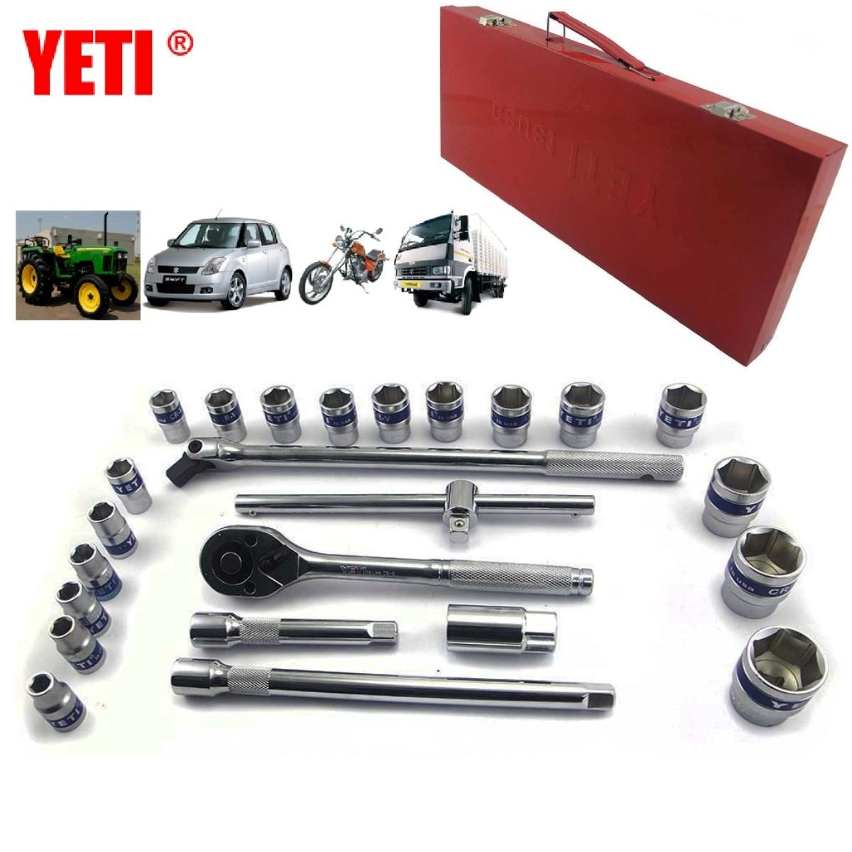 Bộ cờ lê đa năng - bộ tuýp 24 chi tiết 1/2 hệ mét kw-s424d-1