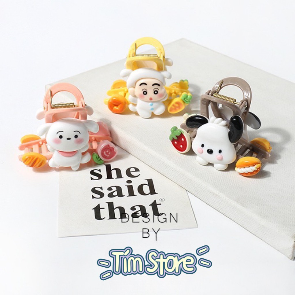 Z kẹp tóc mái, bấu tóc cute hình thú hot trend, ullzang