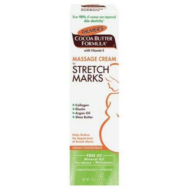 Kem chống ngừa rạn da Palmers Cocoa Butter Formula Massage Cream for Stretch Marks 125g
