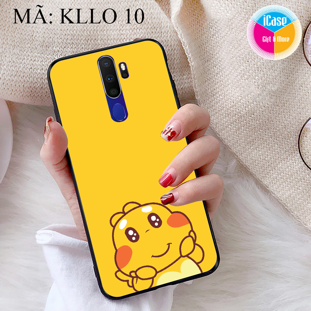 [HCM]Ốp lưng iCase dành cho Oppo A5 2020 viền dẻo TPU BST Khủng Long Lai Ong