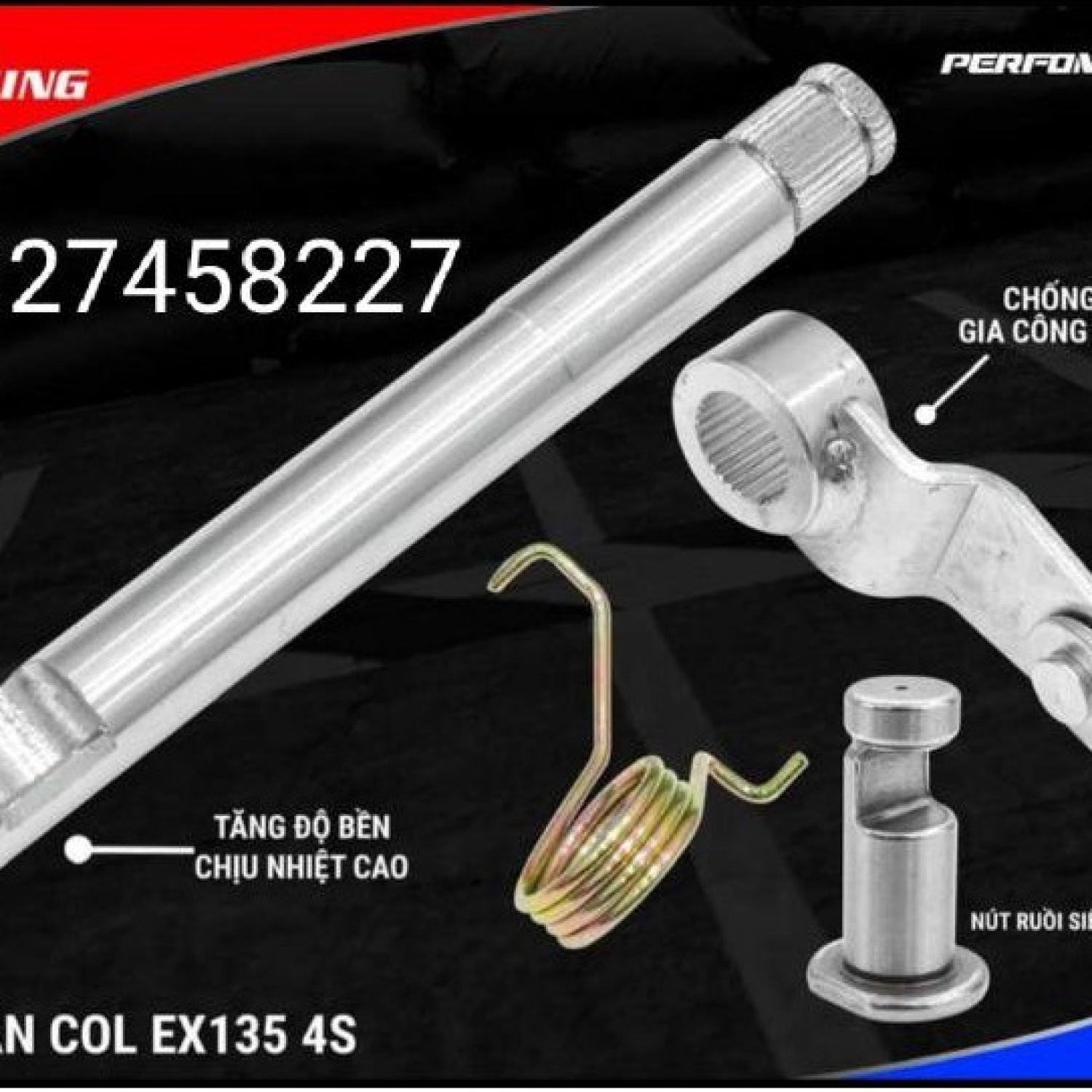 Cần ngắt ép nồi côn độ cho xe exciter 135, 4 số 2010