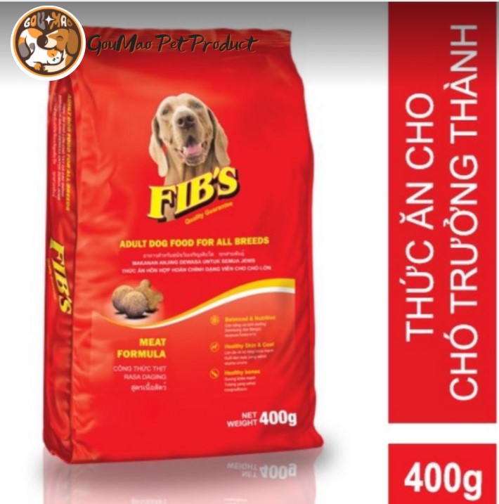 Hạt fib's cho chó mọi lứa tuổi 400g - goumao pet