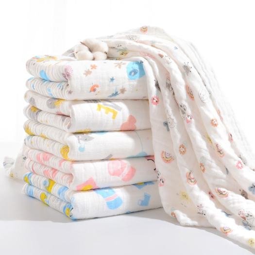 Chăn xô 6 lớp muslin tree xuất nhật 95*91cm