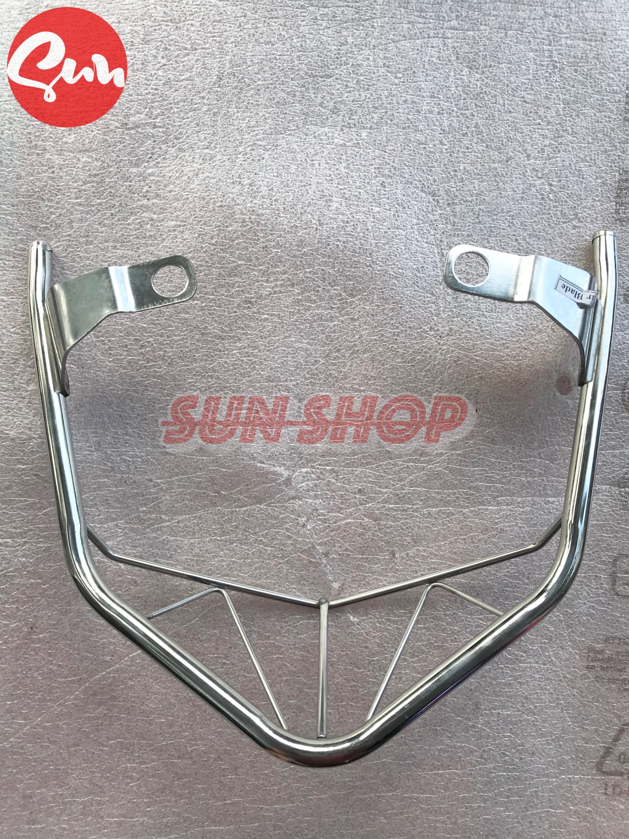 BẢO VỆ ĐÈN SAU AIR BLADE 2008 INOX (AB ĐỜI ĐẦU)