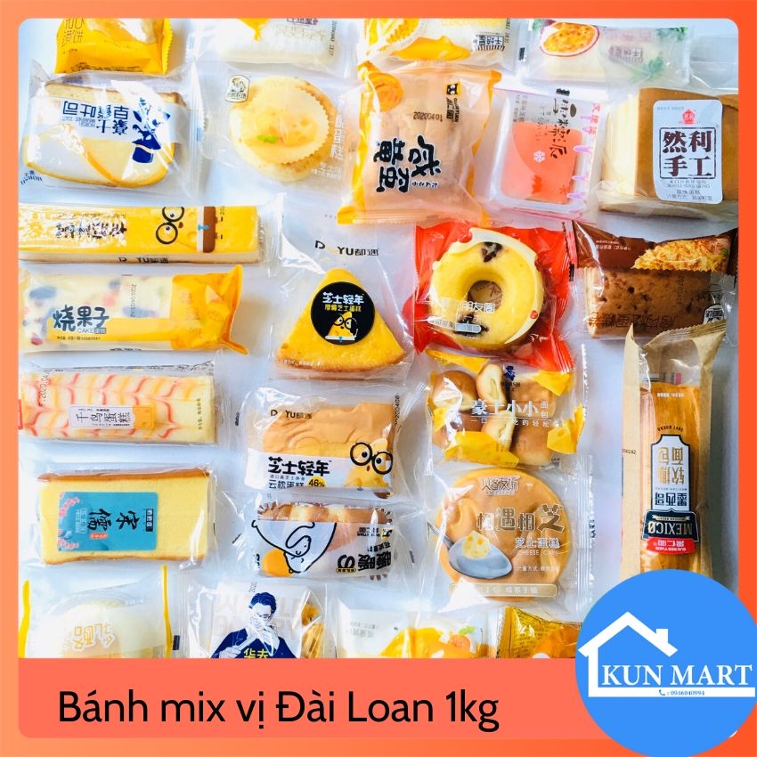 Bánh mix vị Đài Loan BM01 thơm ngon hấp dẫn 1kg