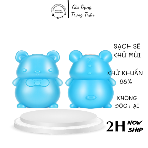 Lọ thả bồn cầu,lọ thả bồn cầu hình con lợn siêu tiện lợi khử mùi hôi diệt vi khuẩn toilet.
