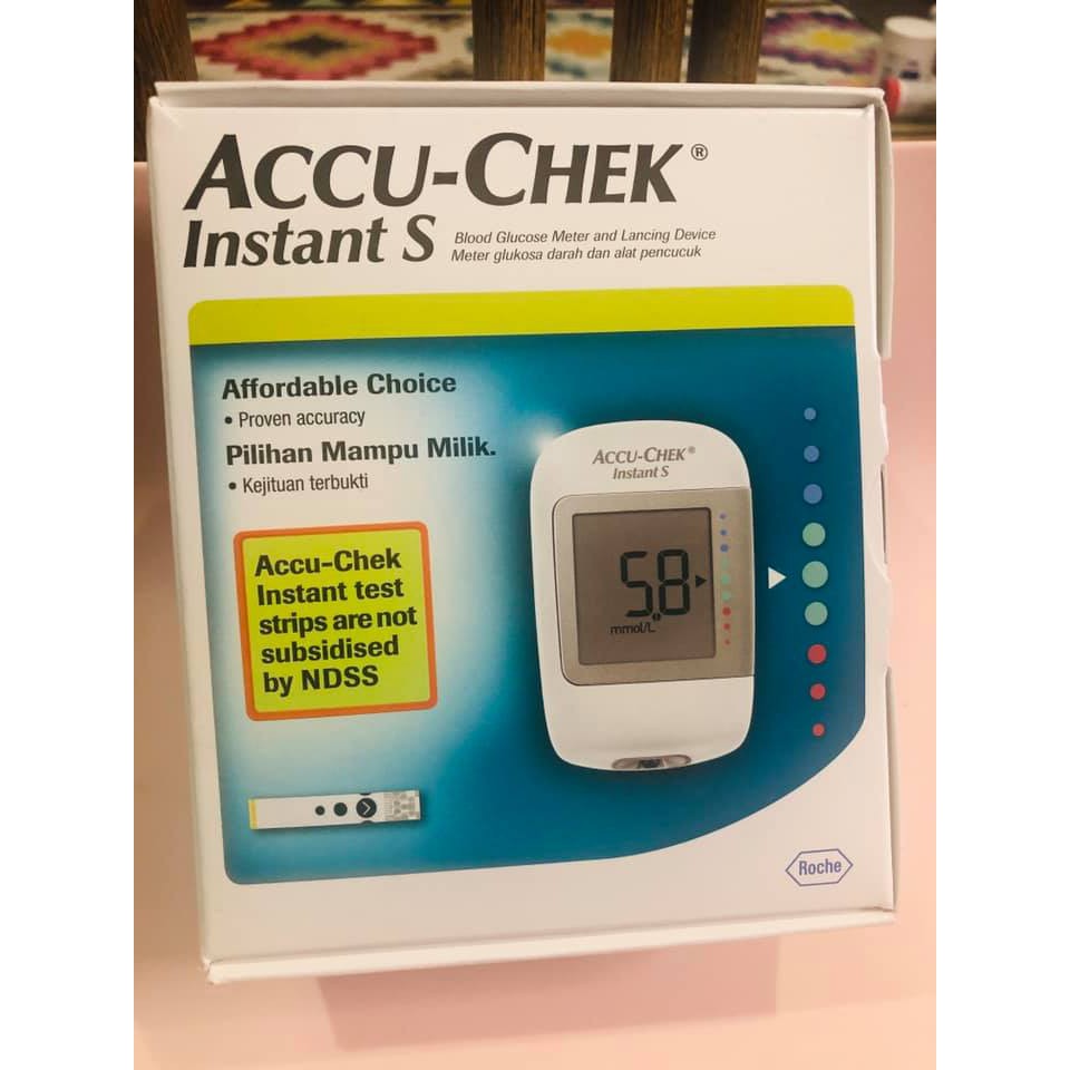 Máy đo tiểu đường : accu chek